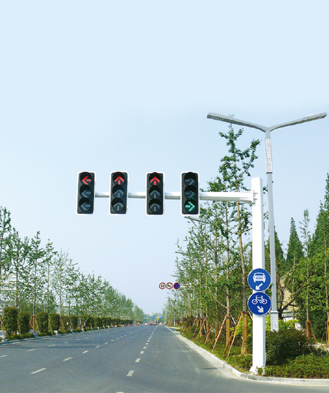 Equilateral Octagonal Cantilever Signal Light Signal light pole