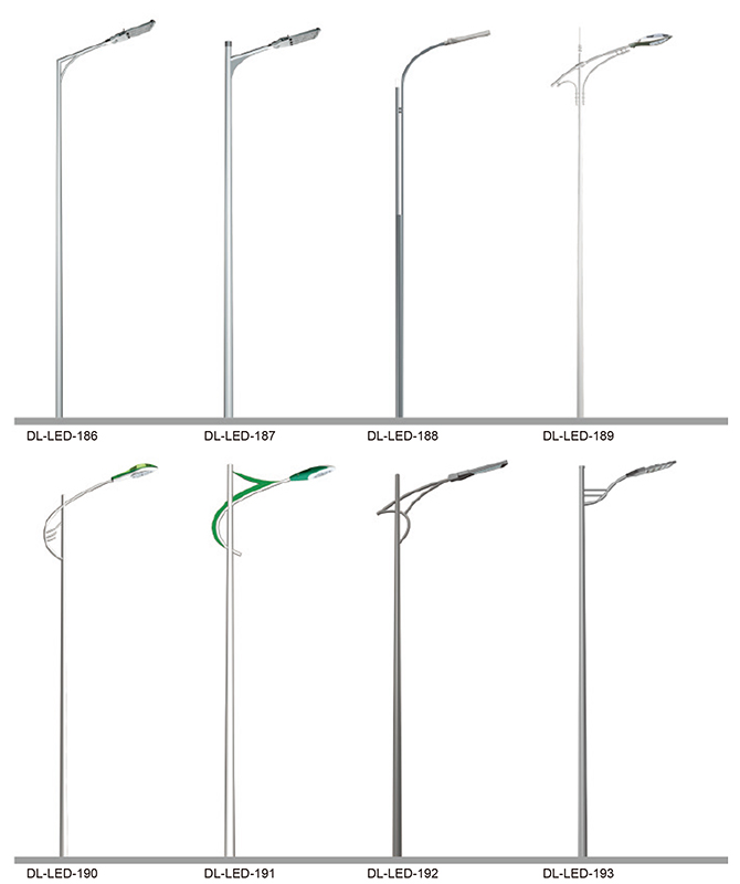 DL-LED-186~DL-LED-193 High power LED street lights