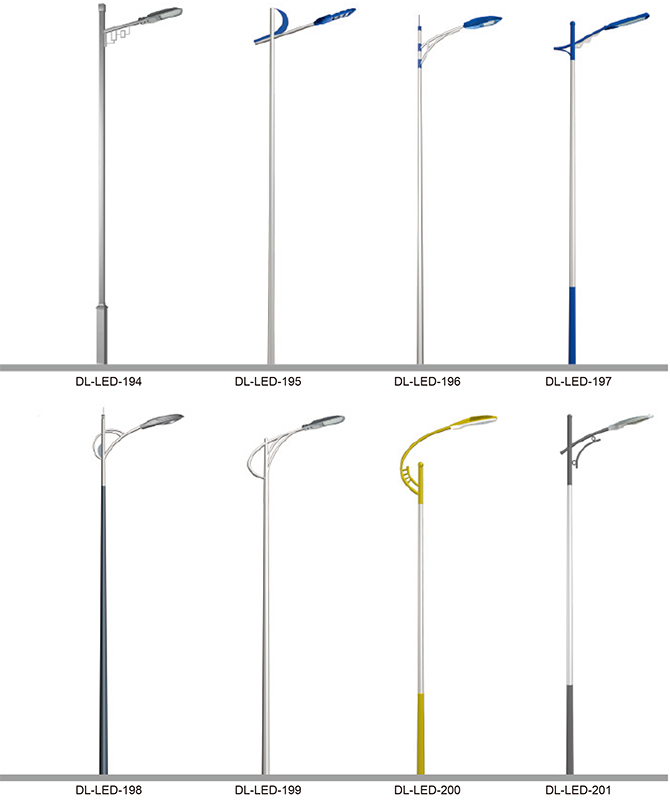 DL-LED-194~DL-LED-201 High power LED street lights