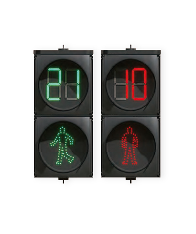 Ф300 DYNAMIC PEDESTRIAN SIGANAL LIGHT WITH COUNTDOWN LED Traffic Lights