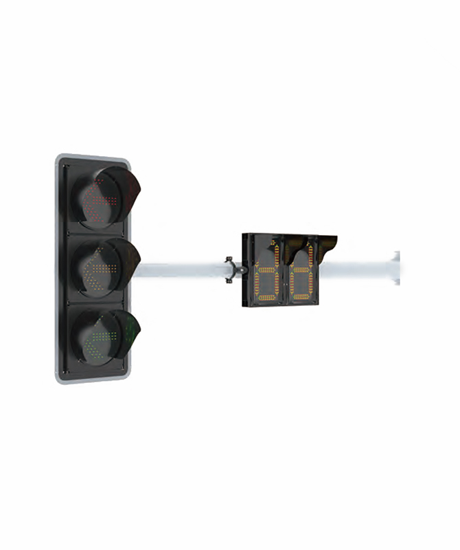 Vertical Installation: Type I Bracket LED Traffic Lights