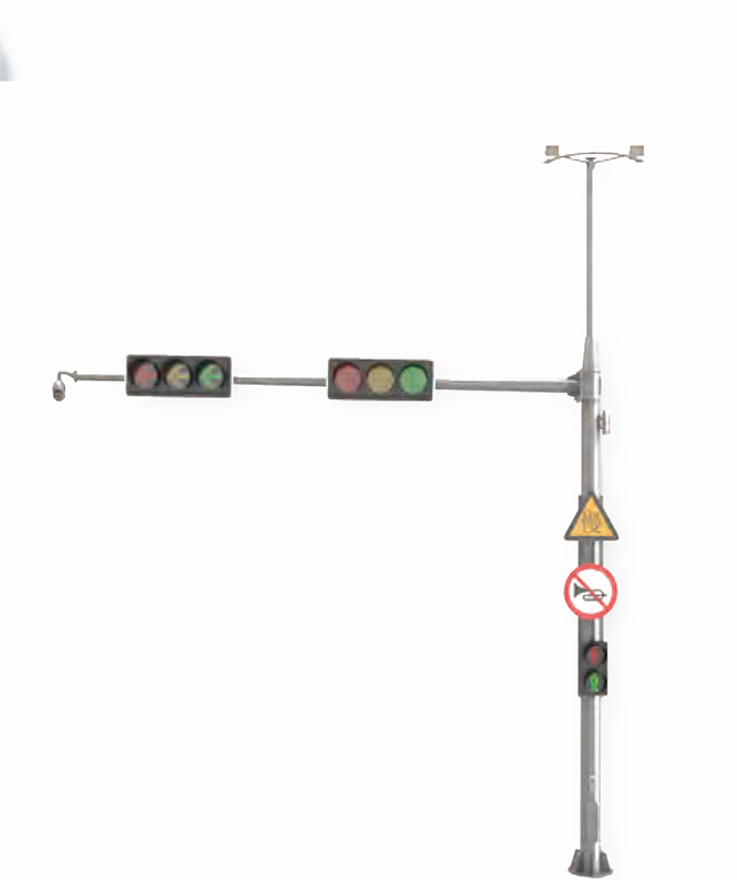 Vertical Installation: Type I Bracket LED Traffic Lights